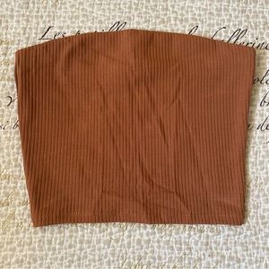 Madewell Crop Tube Top in Sleekhold